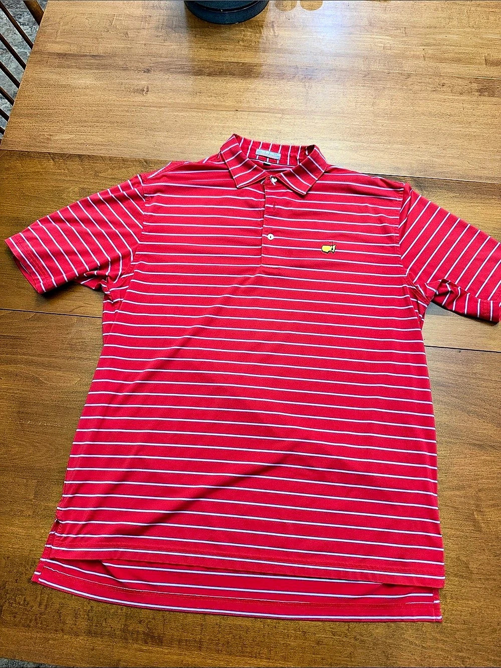 Peter Millar Masters Tournament Peter Millar Striped Performance Polo Men's